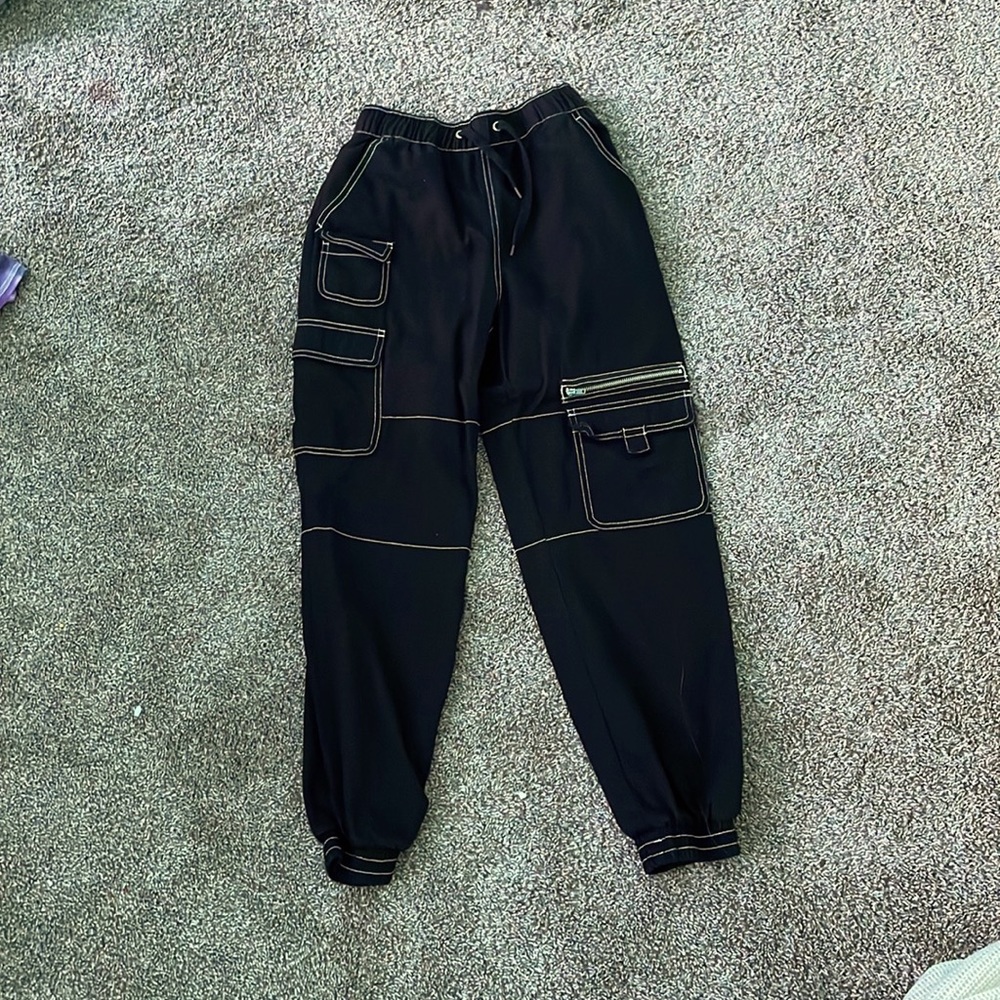 Black joggers